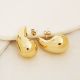 Tear Drop Earrings-Gold