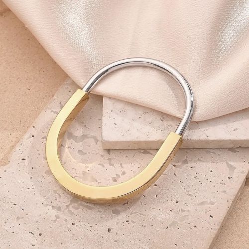 Oval Two-Tone Bracelet